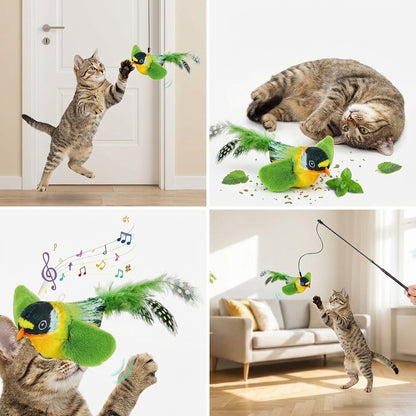 CatHunt™ – Interaktywna Zabawka Ptaszek dla Kota