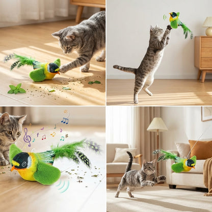 CatHunt™ – Interaktywna Zabawka Ptaszek dla Kota