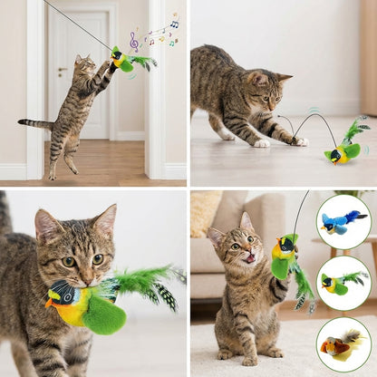 CatHunt™ – Interaktywna Zabawka Ptaszek dla Kota